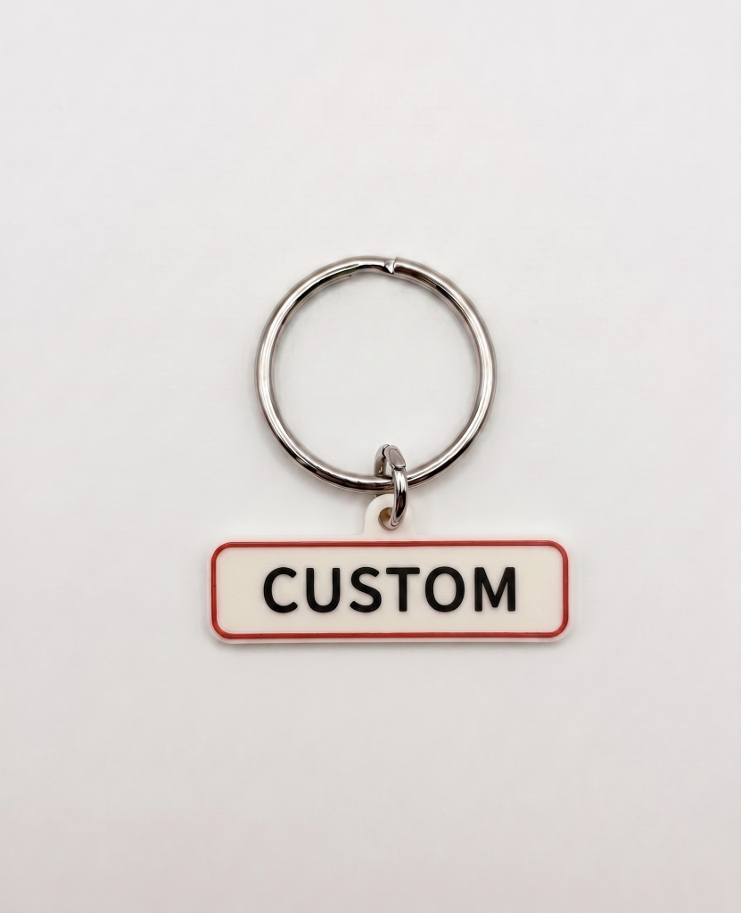 Porte Clés - Custom Panneaux de Ville